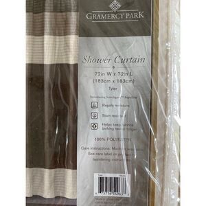 Gramercy Park (Tyler) Browns Shower Curtain